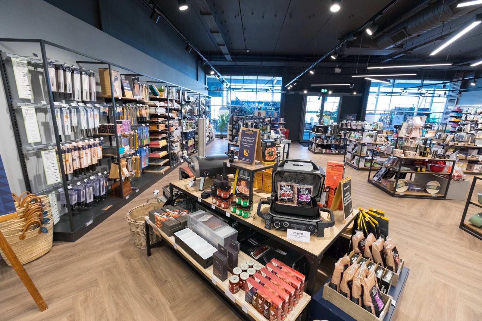In-store Lakeland display at Bents